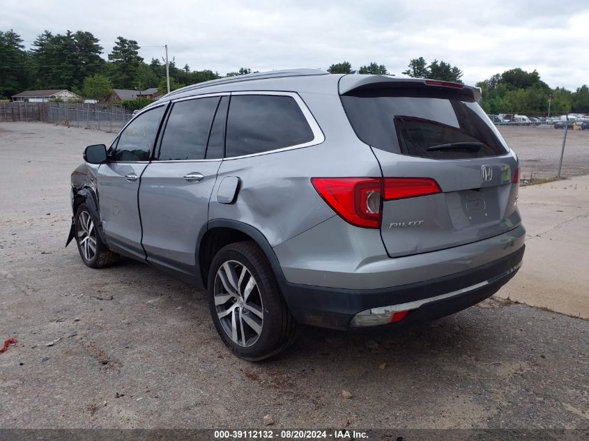 2017 Honda Pilot Touring VIN: 5FNYF6H94HB064787 Lot: 39112132