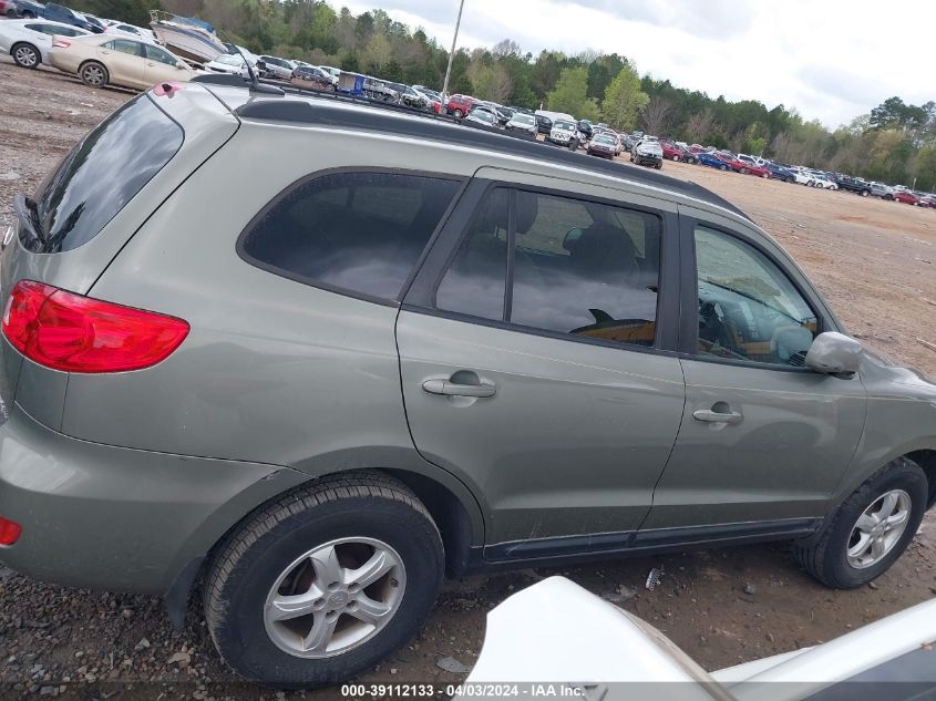 2008 Hyundai Santa Fe Gls VIN: 5NMSG13D98H157496 Lot: 39112133