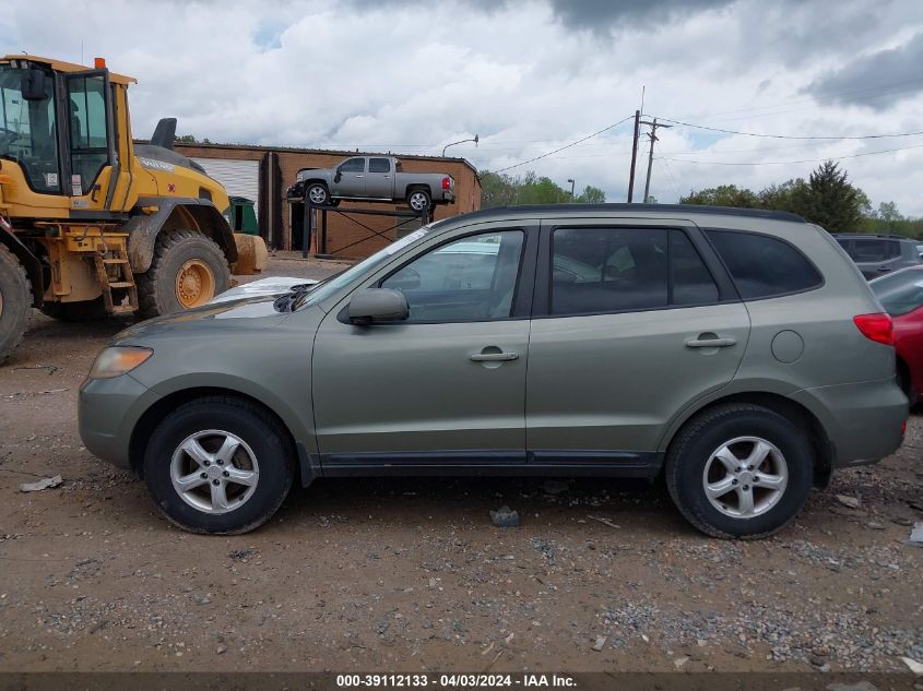 2008 Hyundai Santa Fe Gls VIN: 5NMSG13D98H157496 Lot: 39112133