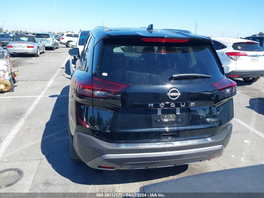 2023 Nissan Rogue Sl Fwd VIN: 5N1BT3CA2PC842316 Lot: 39112177