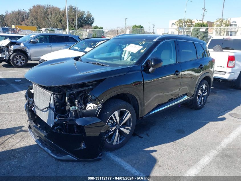 2023 Nissan Rogue Sl Fwd VIN: 5N1BT3CA2PC842316 Lot: 39112177