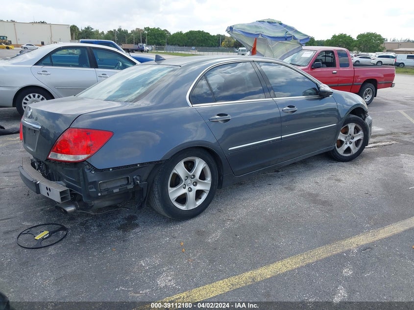 2006 Acura Rl 3.5 VIN: JH4KB16516C005998 Lot: 39112180