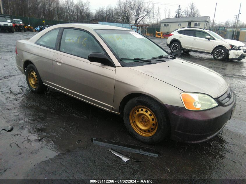 1HGEM22532L010927 | 2002 HONDA CIVIC