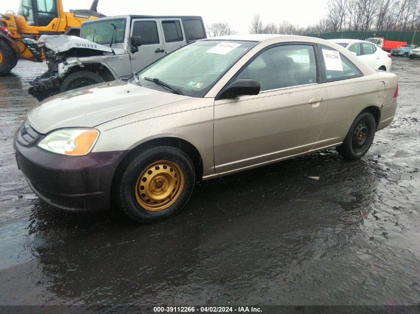 1HGEM22532L010927 | 2002 HONDA CIVIC