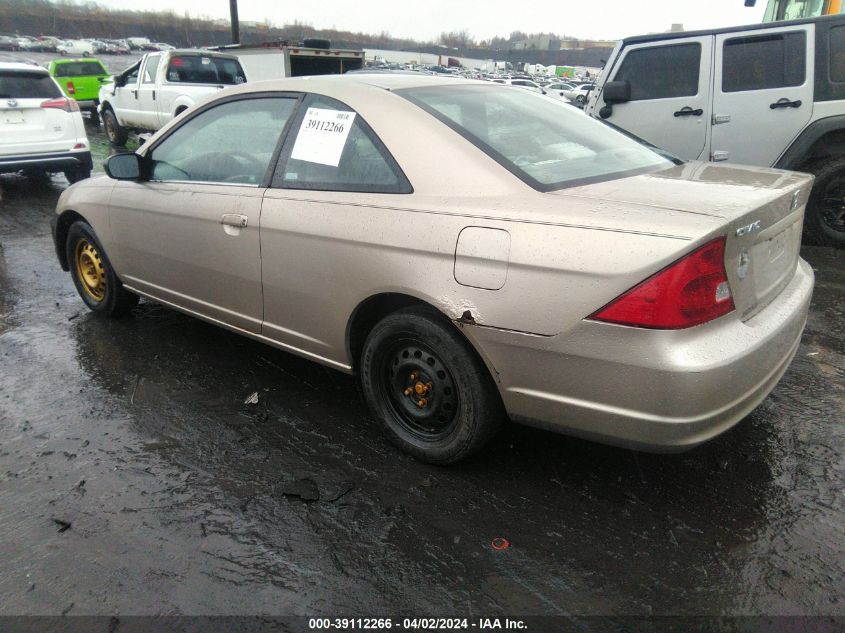 1HGEM22532L010927 | 2002 HONDA CIVIC