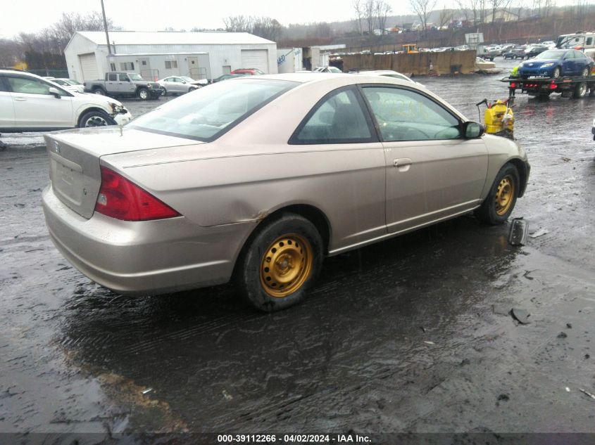 1HGEM22532L010927 | 2002 HONDA CIVIC