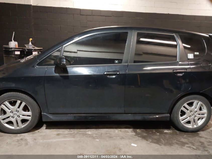 JHMGD38658S034107 | 2008 HONDA FIT