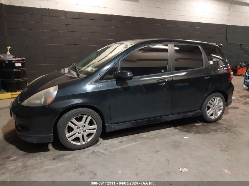 JHMGD38658S034107 | 2008 HONDA FIT