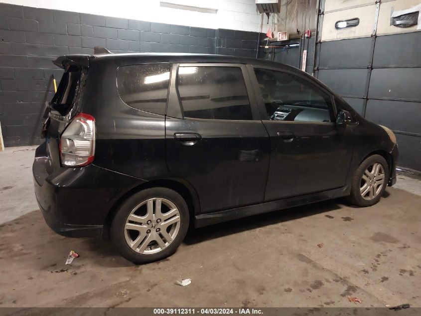 JHMGD38658S034107 | 2008 HONDA FIT