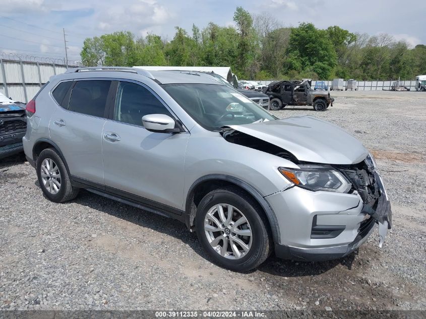 2017 Nissan Rogue Sv VIN: KNMAT2MT6HP606739 Lot: 39112335