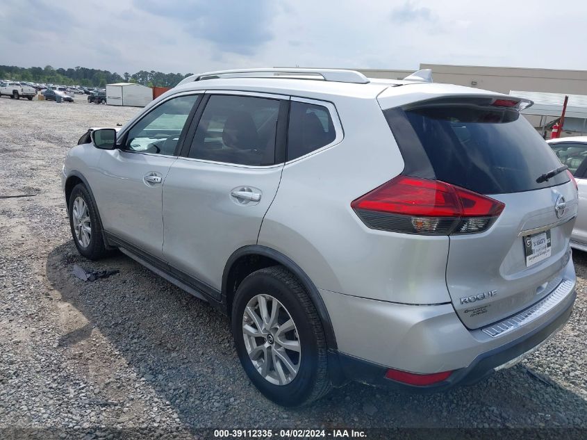 2017 Nissan Rogue Sv VIN: KNMAT2MT6HP606739 Lot: 39112335