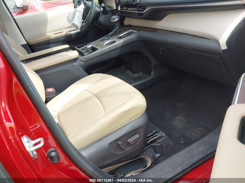 2021 Toyota Sienna Xle VIN: 5TDYRKEC4MS071700 Lot: 39112461