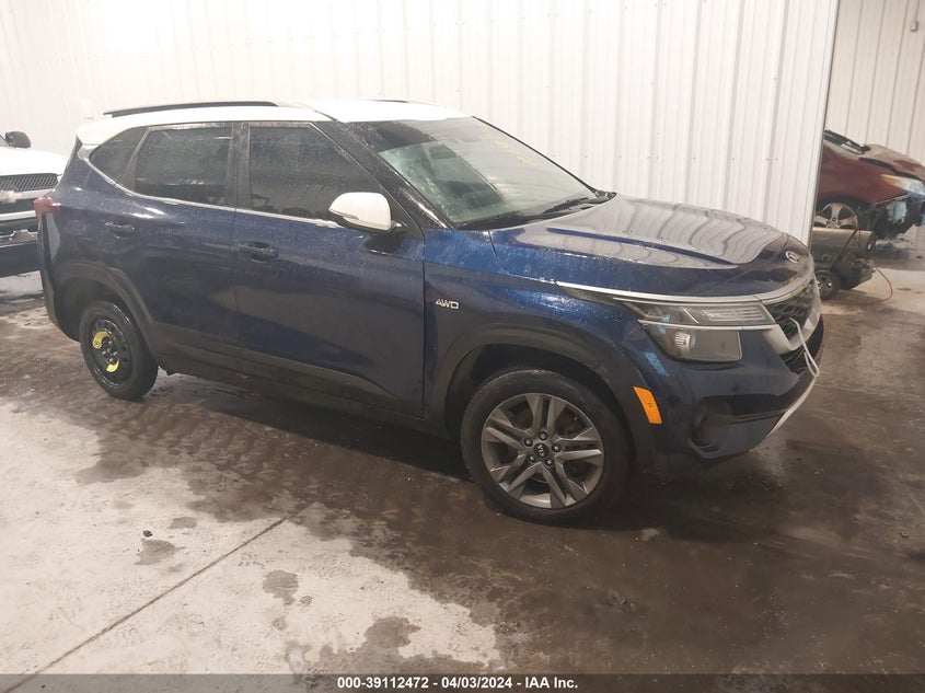 2021 Kia Seltos S VIN: KNDEUCAA7M7039832 Lot: 39112472