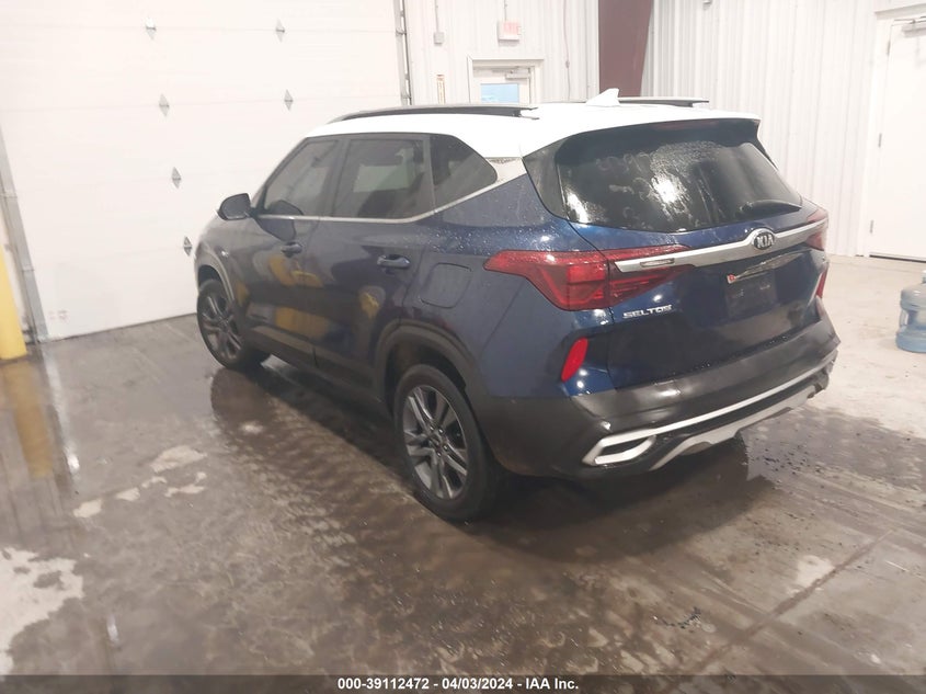 2021 Kia Seltos S VIN: KNDEUCAA7M7039832 Lot: 39112472