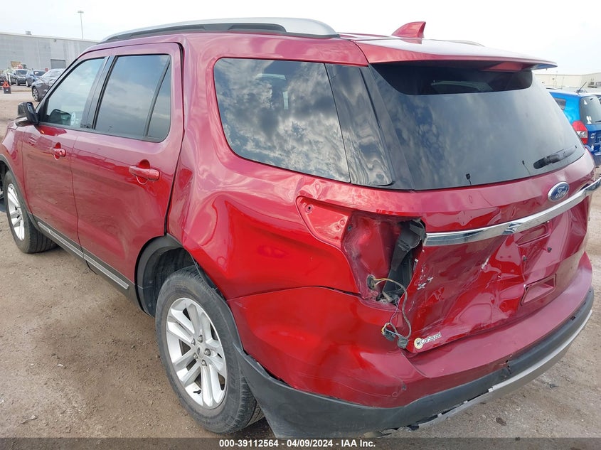 VIN 1FM5K7DH8HGA98945 2017 FORD EXPLORER XLT