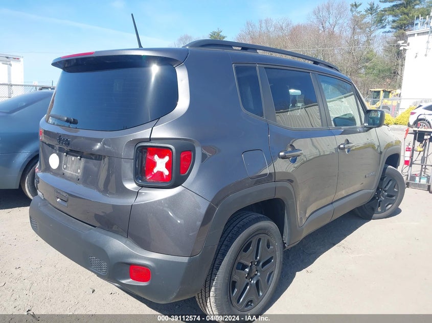 VIN ZACNJBAB8KPK87855 2019 JEEP RENEGADE UPLAND 4X4