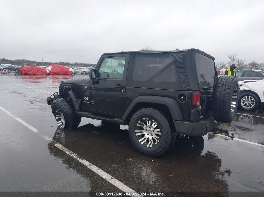 2007 Jeep Wrangler X VIN: 1J4FA24177L163124 Lot: 39112638