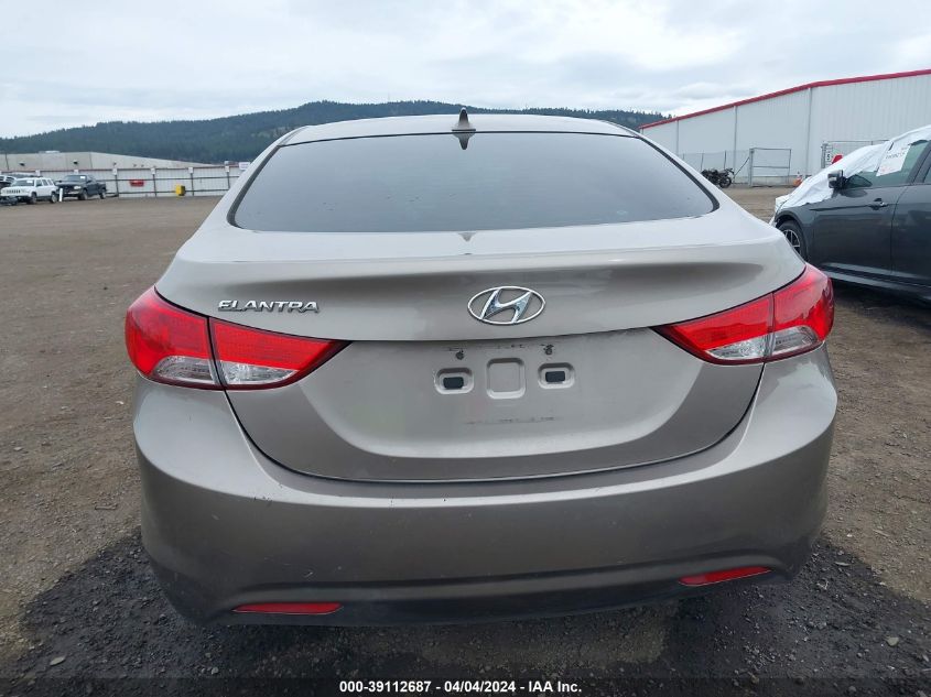 2013 Hyundai Elantra Gls VIN: 5NPDH4AE0DH349308 Lot: 39112687