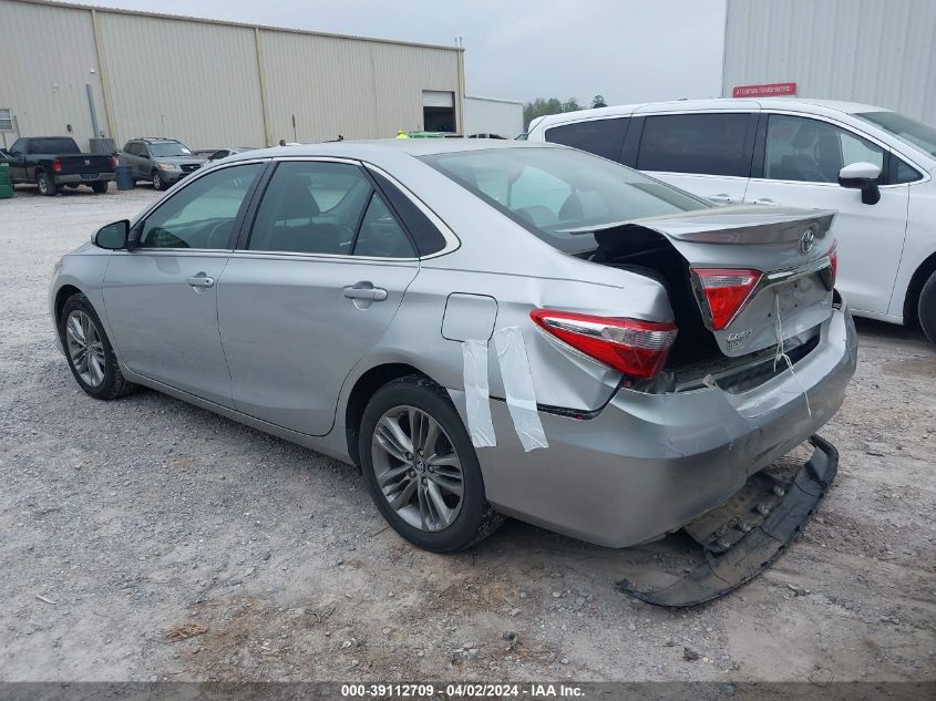 2015 Toyota Camry Se VIN: 4T1BF1FK4FU081877 Lot: 39112709