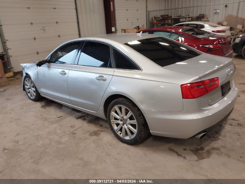 WAUGGAFC1DN128710 2013 Audi A6 3.0T Premium