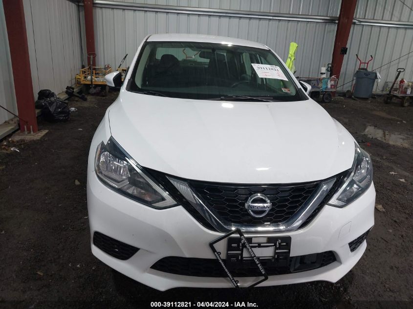 2019 Nissan Sentra Sv VIN: 3N1AB7APXKY416149 Lot: 39112821