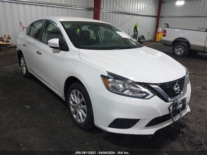 2019 Nissan Sentra Sv VIN: 3N1AB7APXKY416149 Lot: 39112821