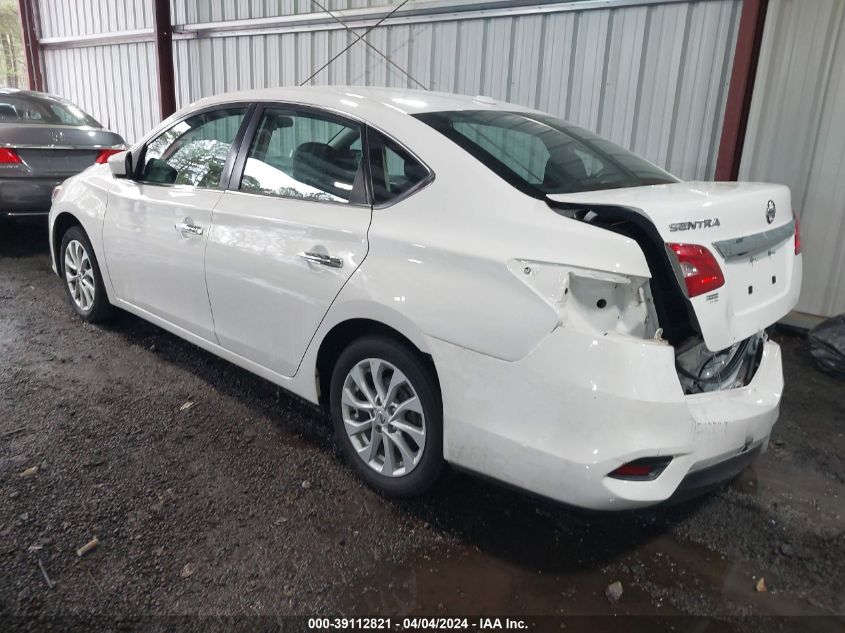 2019 Nissan Sentra Sv VIN: 3N1AB7APXKY416149 Lot: 39112821