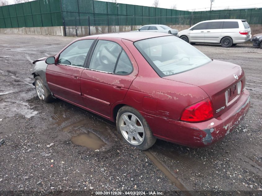 2006 Nissan Sentra 1.8S VIN: 3N1CB51D76L454685 Lot: 39112826