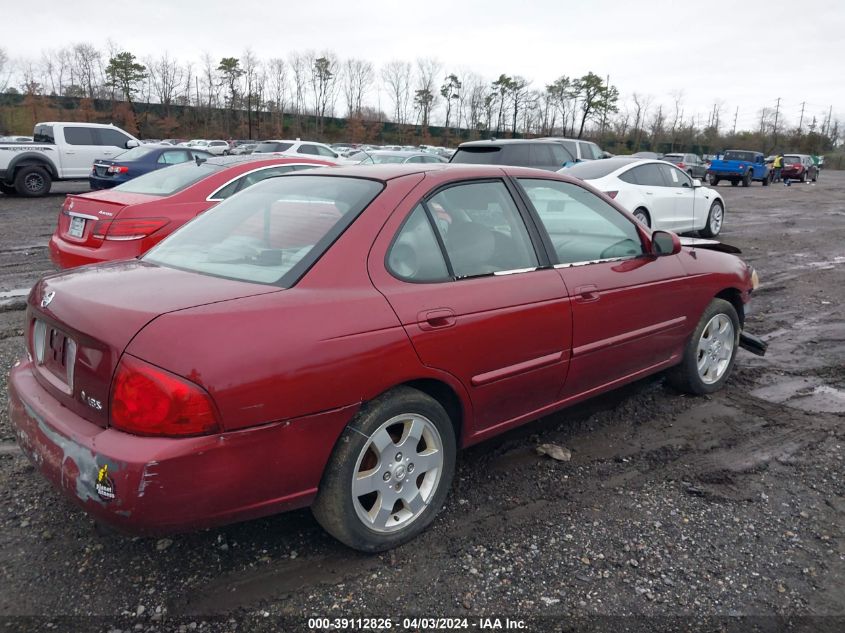 2006 Nissan Sentra 1.8S VIN: 3N1CB51D76L454685 Lot: 39112826