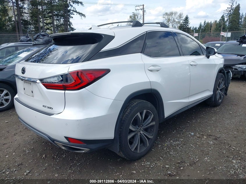 VIN JTJHZMDAXM2053816 2021 LEXUS RX 350
