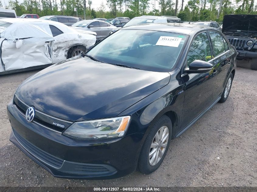 3VW637AJ1EM232593 | 2014 VOLKSWAGEN JETTA HYBRID