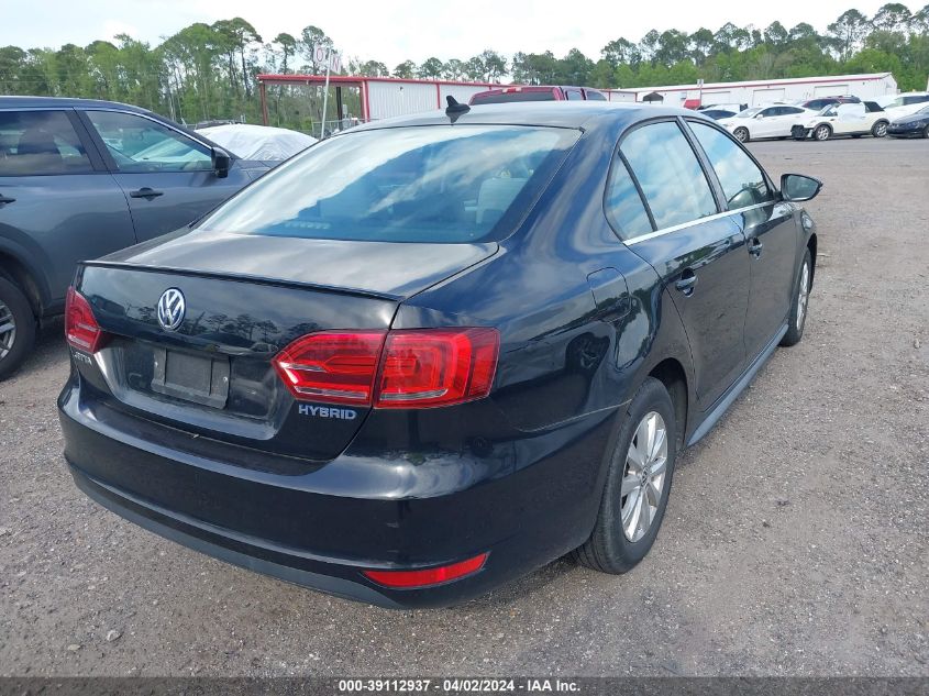 3VW637AJ1EM232593 | 2014 VOLKSWAGEN JETTA HYBRID