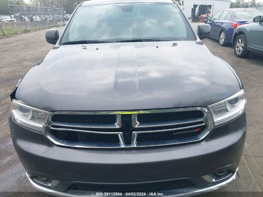 2019 Dodge Durango Sxt Rwd VIN: 1C4RDHAG9KC550109 Lot: 39112954