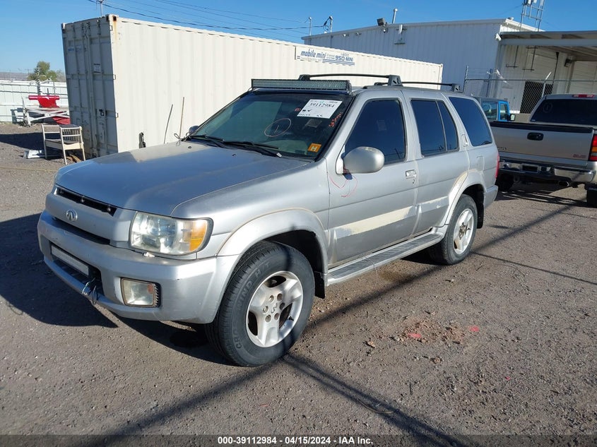 2003 Infiniti Qx4 Luxury VIN: JNRDR09Y23W302262 Lot: 39112984