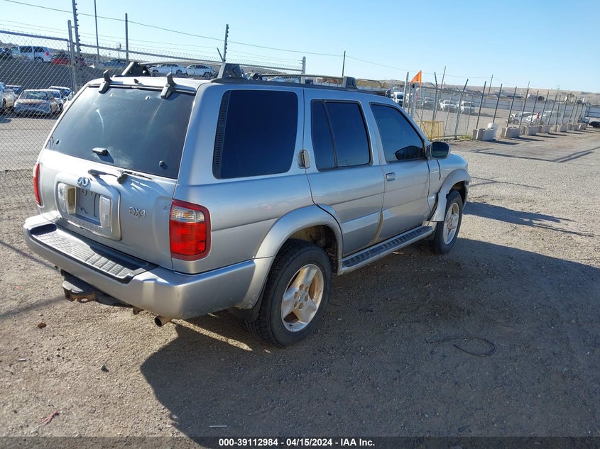 2003 Infiniti Qx4 Luxury VIN: JNRDR09Y23W302262 Lot: 39112984