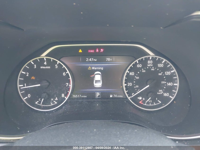 2017 NISSAN MAXIMA 3.5 S - 1N4AA6AP7HC446954