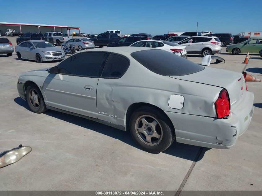 2004 Chevrolet Monte Carlo Ls VIN: 2G1WW12E149219593 Lot: 39113072