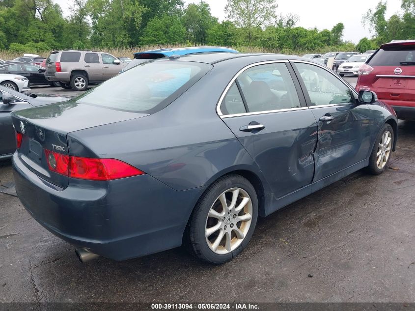 2006 Acura Tsx VIN: JH4CL95976C033597 Lot: 39113094