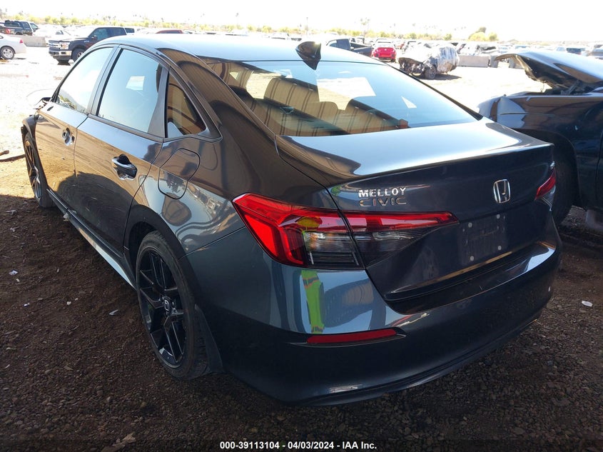 VIN 2HGFE2F57RH509264 2024 HONDA CIVIC SPORT