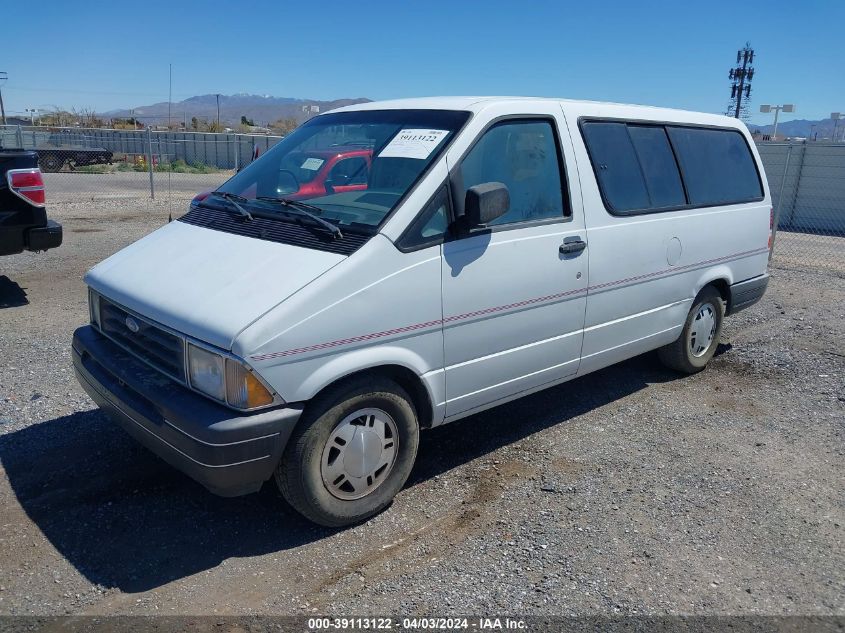 1992 Ford Aerostar VIN: 1FMDA31U0NZB25760 Lot: 39113122