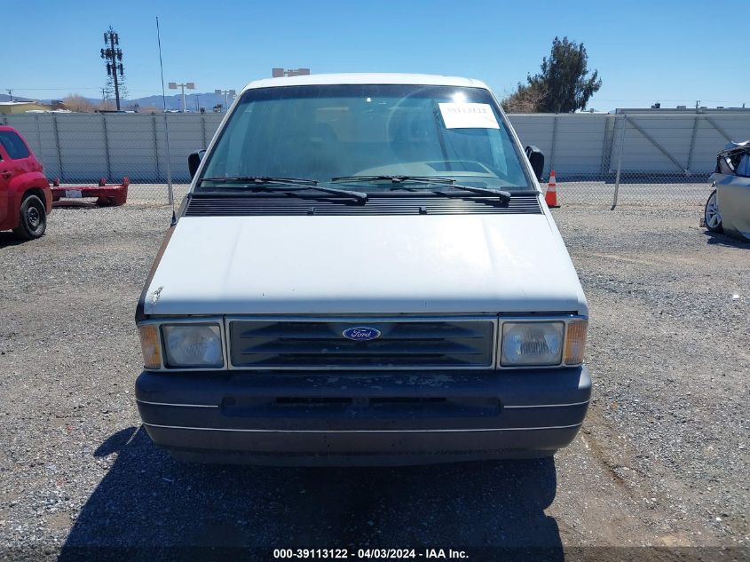 1992 Ford Aerostar VIN: 1FMDA31U0NZB25760 Lot: 39113122