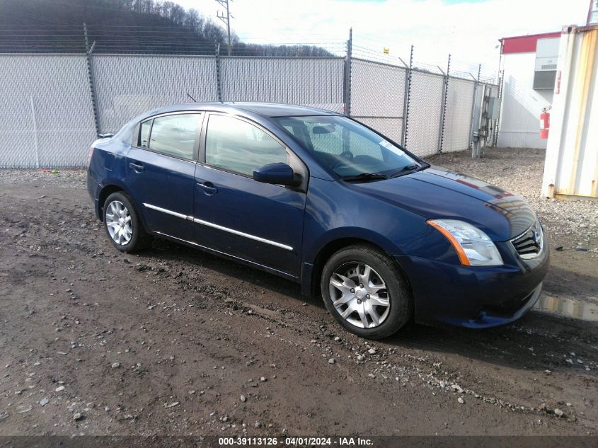 3N1AB6AP9CL777980 | 2012 NISSAN SENTRA