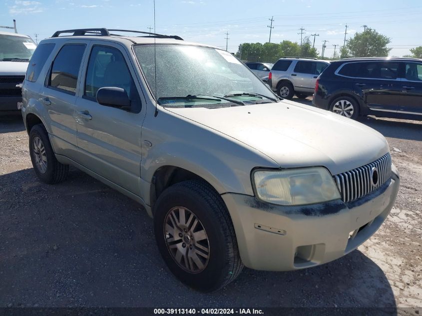 2006 Mercury Mariner Luxury/Premier VIN: 4M2YU56196DJ04728 Lot: 39113140