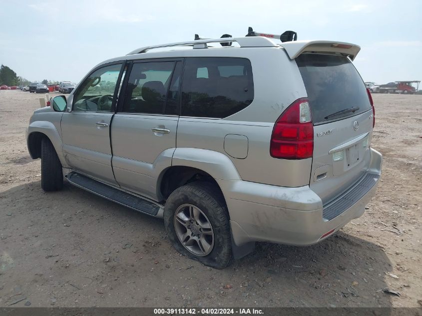 2008 Lexus Gx 470 VIN: JTJBT20X580154852 Lot: 39113142