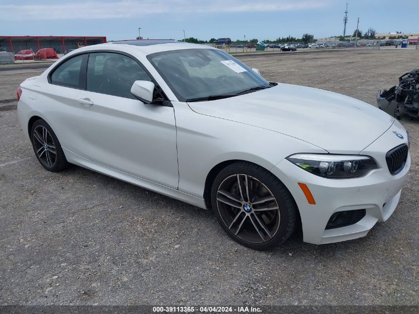 2021 BMW 230I VIN: WBA2J1C01M7G46703 Lot: 39113365