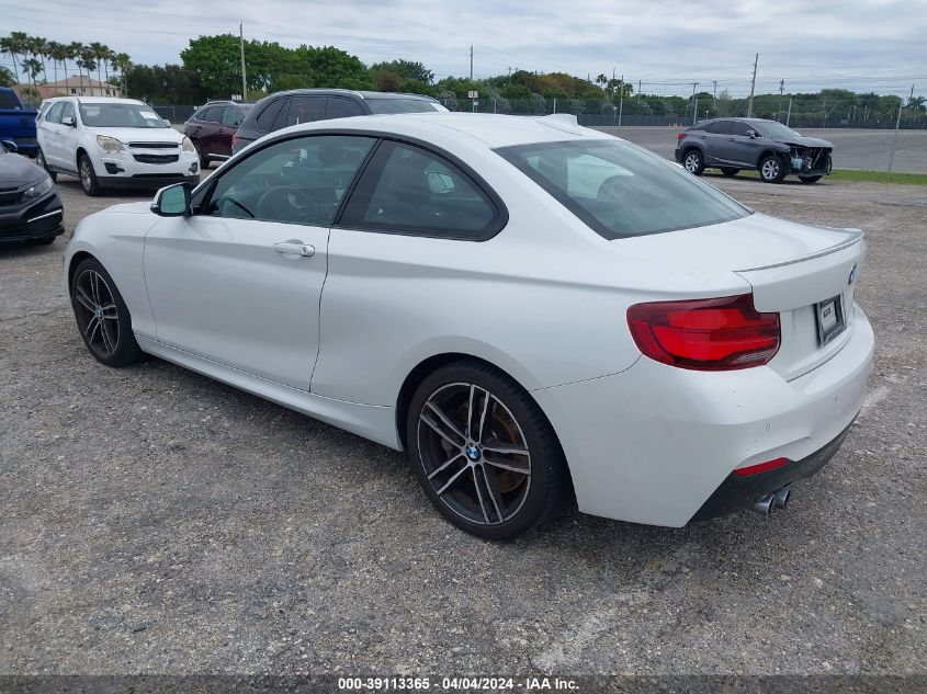 2021 BMW 230I VIN: WBA2J1C01M7G46703 Lot: 39113365