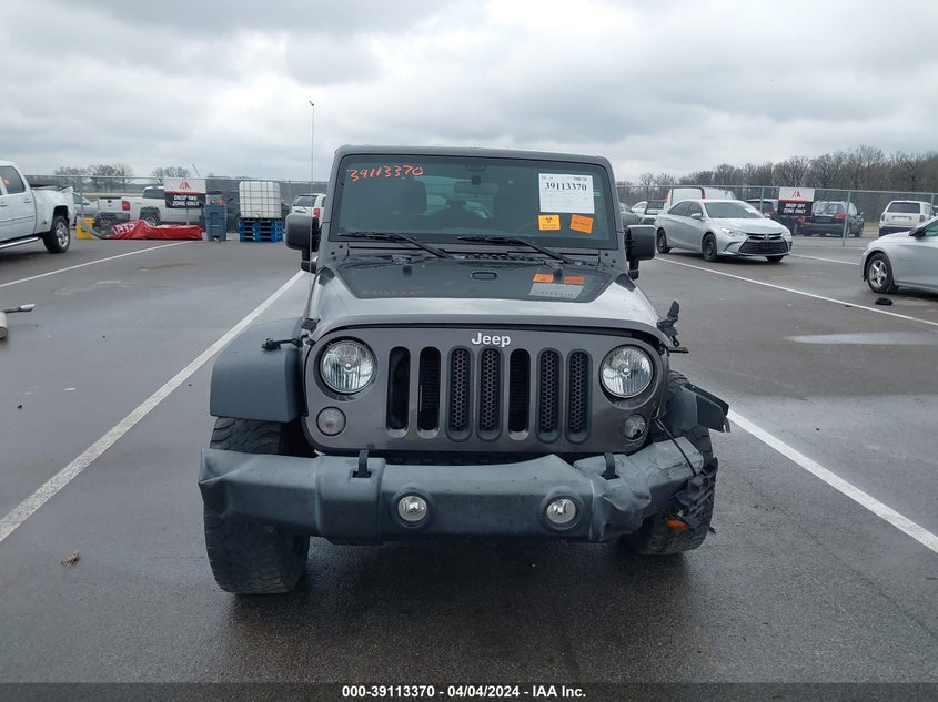 2017 JEEP WRANGLER UNLIMITED SPORT 4X4 - 1C4BJWDG0HL513873