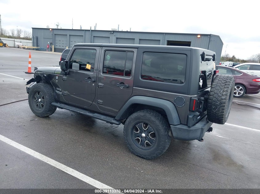 2017 JEEP WRANGLER UNLIMITED SPORT 4X4 - 1C4BJWDG0HL513873
