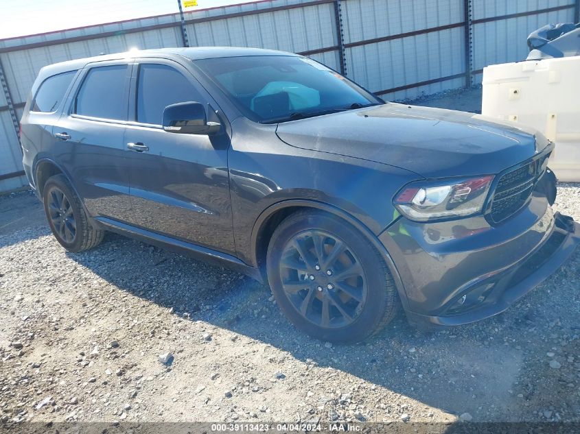 2017 Dodge Durango R/T Awd VIN: 1C4SDJCT9HC691385 Lot: 39113423