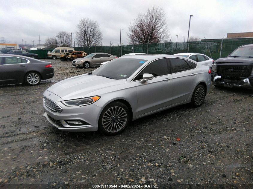 3FA6P0T9XHR165684 | 2017 FORD FUSION